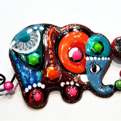 Broche elephant ballon