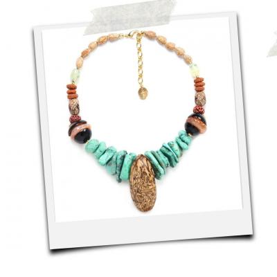 Collier nature bijoux chez cornaline roanne