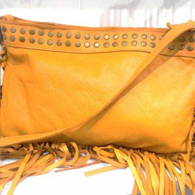 Sac franges jaune 1 aprile bagart