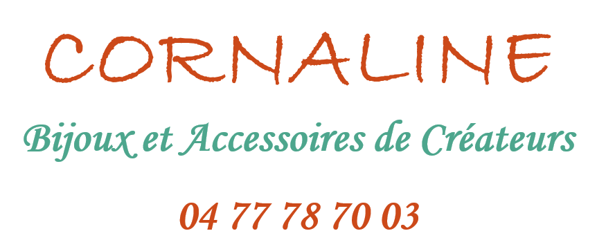 Cornaline, bijoux fantaisie Roanne, créateurs, idées cadeaux